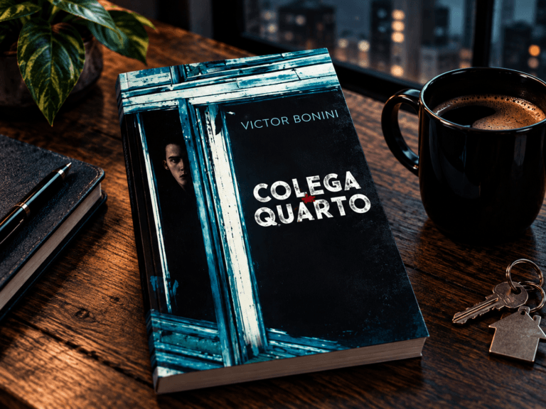 Capa do livro Colega de Quarto, de Victor Bonini