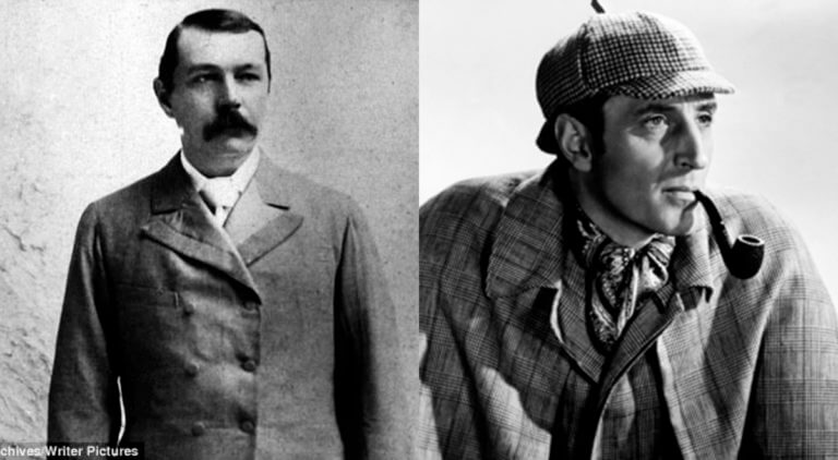 Foto revela possível inspiração de Conan Doyle para o chapéu e cachimbo de Sherlock