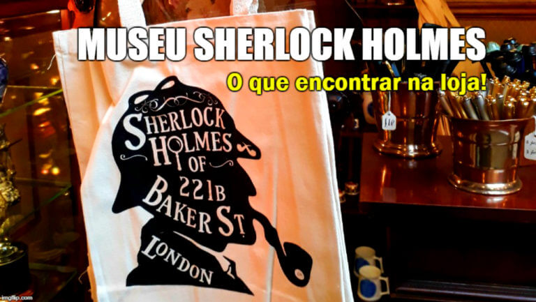 VÍDEO | Conhecendo a loja do Museu Sherlock Holmes
