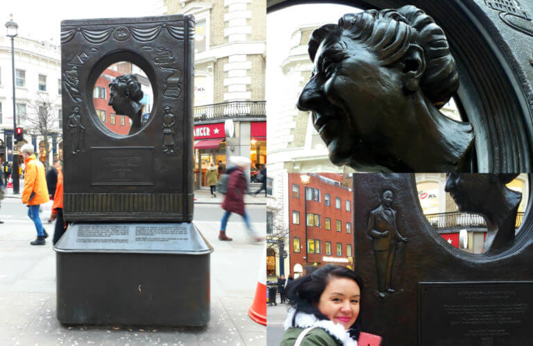 Conhecendo o memorial Agatha Christie em Londres