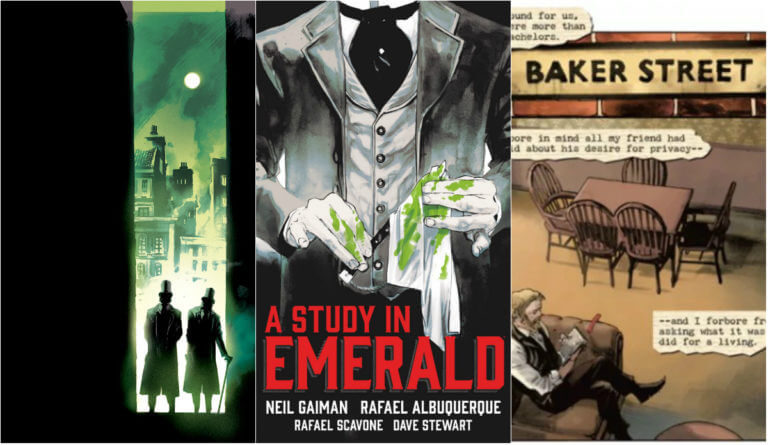 QUADRINHOS | Veja imagens do conto de Neil Gaiman inspirado em Sherlock Holmes