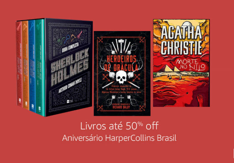 PROMOÇÃO | Até 50% de desconto nos livros da HarperCollins Brasil