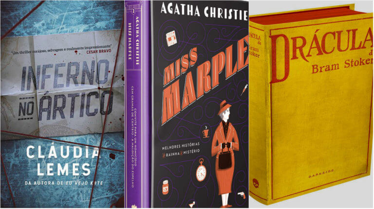 LANÇAMENTOS | As dicas do mês para fãs de mistério, suspense e terror
