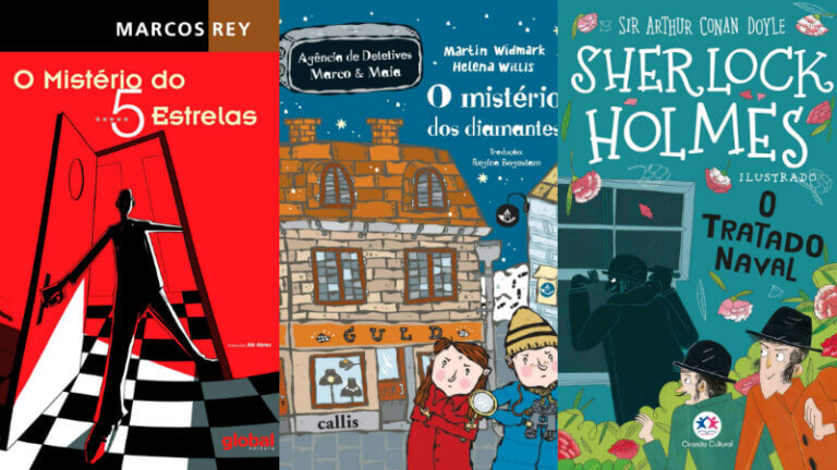 TOP 30 | Trinta livros de suspense e mistério para crianças
