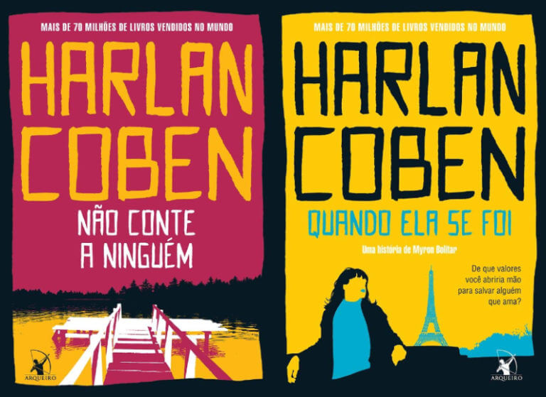 Livros de Harlan Coben são relançados com capas novas