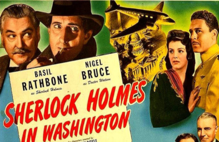 Sherlock Holmes em Washington estreava em 30 de abril de 1943