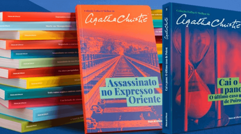 Folha lança coleção com 24 livros de Agatha Christie