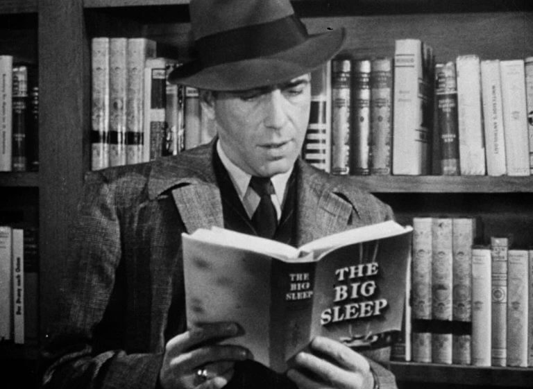 O investigador particular Philip Marlowe é um símbolo da literatura noir