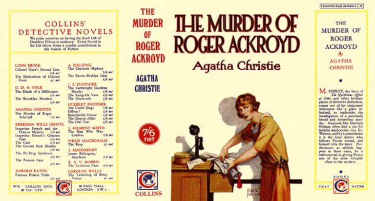 6 curiosidades sobre O Assassinato de Roger Ackroyd, um clássico do mistério