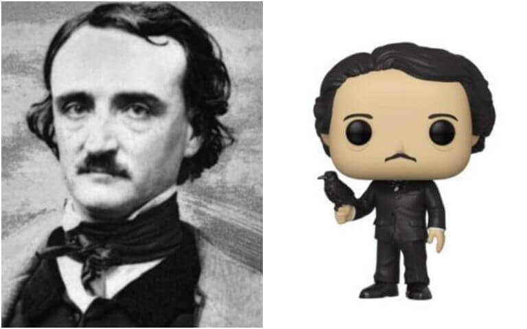Edgar Allan Poe vira colecionável da Funko