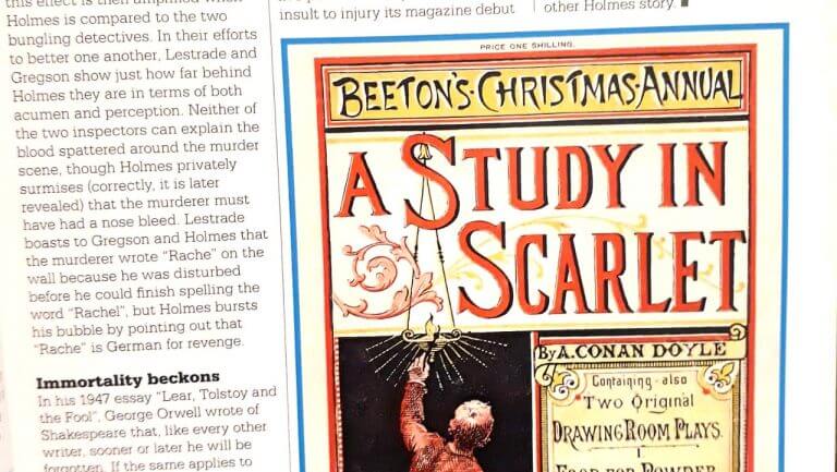 UM ESTUDO EM VERMELHO | A primeira história com o detetive Sherlock Holmes