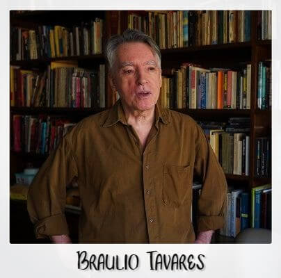 O cd do Dharma Samu, os livros do Bráulio Tavares, os artistas