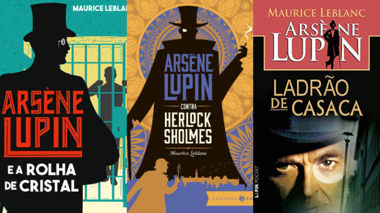 ARSÈNE LUPIN | Descubra quais livros estão disponíveis em português