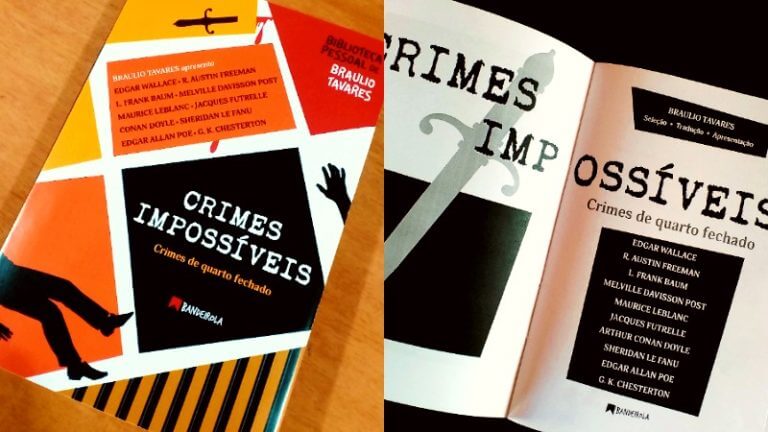 Crimes Impossíveis traz contos clássicos da literatura policial organizados por Braulio Tavares
