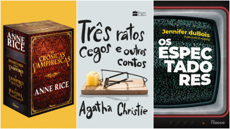LANÇAMENTOS | Suspense, mistério e terror em janeiro