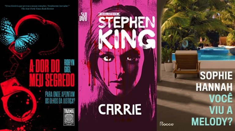 LANÇAMENTOS | Suspense, crime e mistério em fevereiro