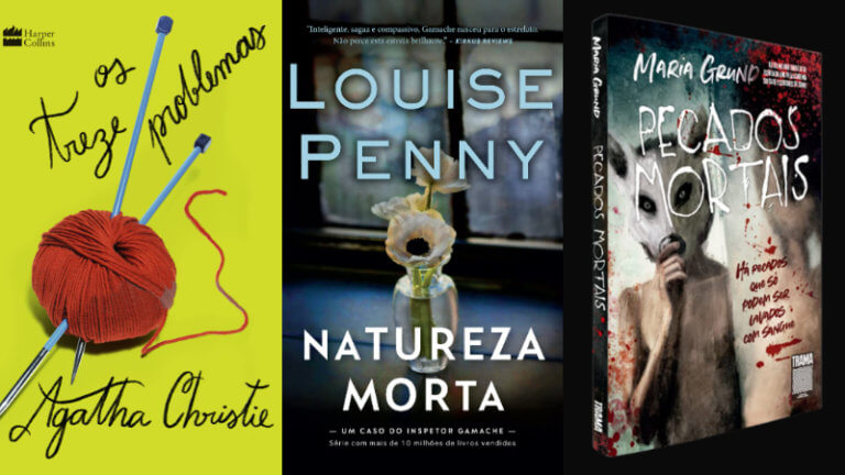 LANÇAMENTOS | Suspense, crime e mistério em março