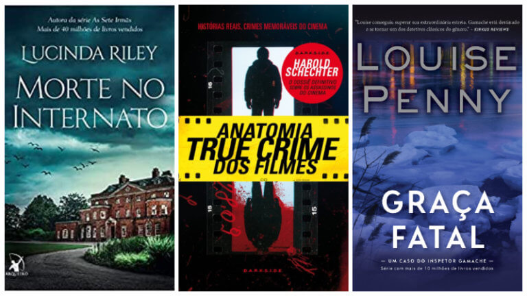 LANÇAMENTOS | Suspense, crime e mistério em maio