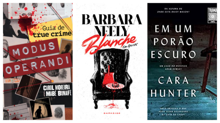 LANÇAMENTOS | Suspense, crime e mistério em junho
