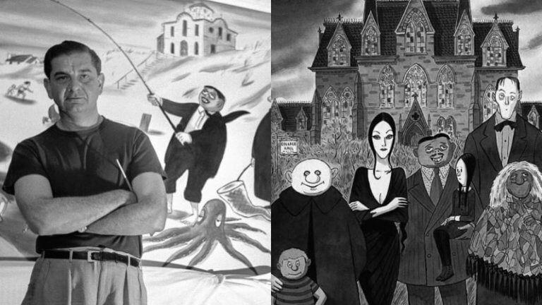 A FAMÍLIA ADDAMS | Seis curiosidades sobre o criador das tirinhas