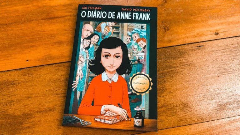 Conheça O Diário de Anne Frank em quadrinhos