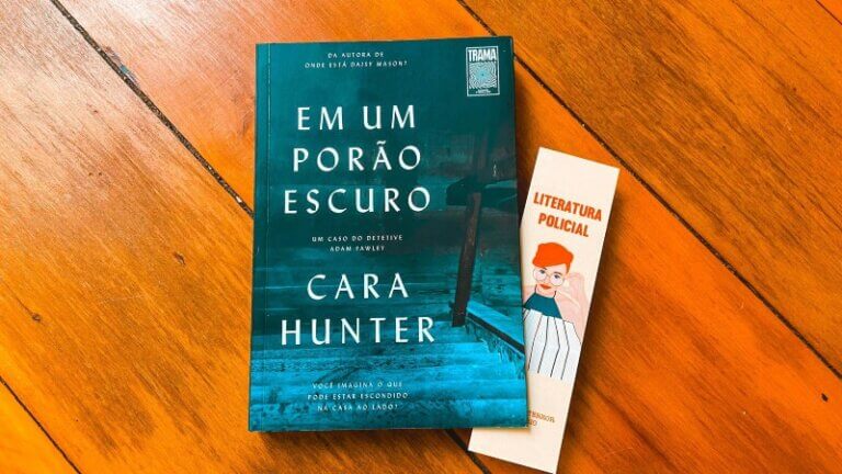 Em um Porão Escuro, um livro para quem ama histórias de detetive
