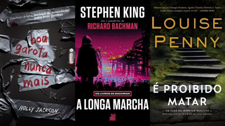 LANÇAMENTOS | Suspense, crime e mistério em janeiro