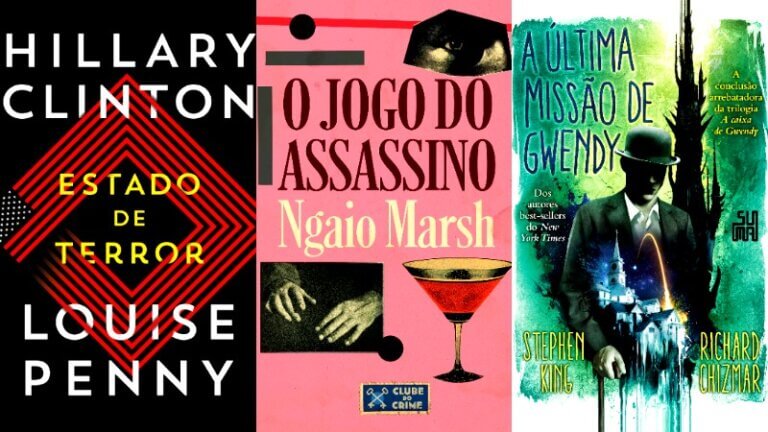 LANÇAMENTOS | Suspense, crime e mistério em março