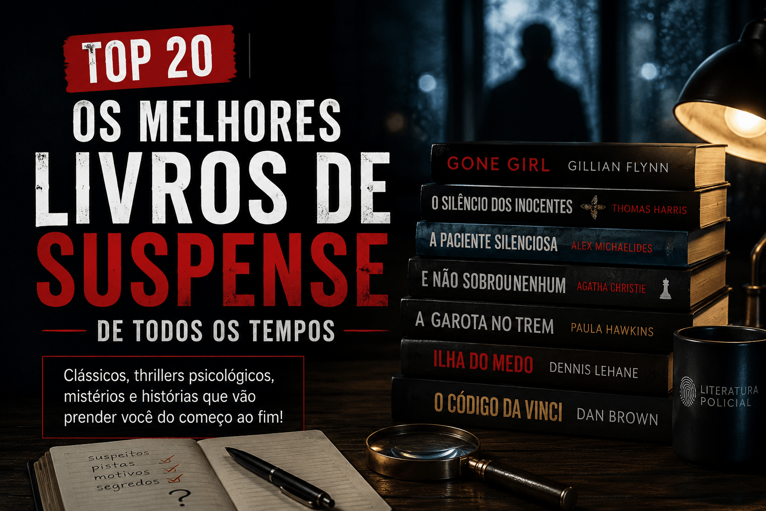Melhores livros de suspense de todos os tempos