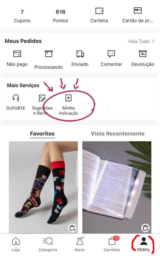 SHEIN  85 produtos para fãs de livros; ganhe desconto!