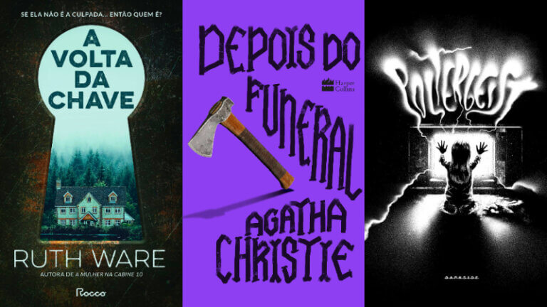 LANÇAMENTOS | Suspense, mistério e terror em abril