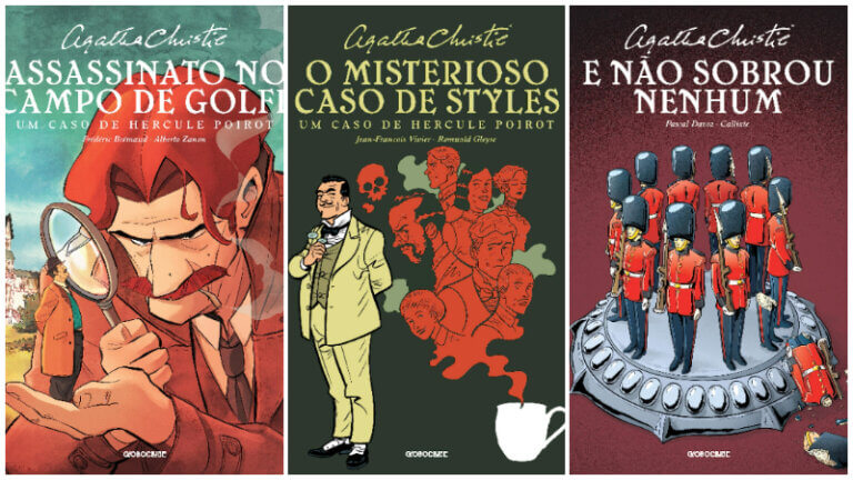 As graphic novels de Agatha Christie; veja como são os livros!