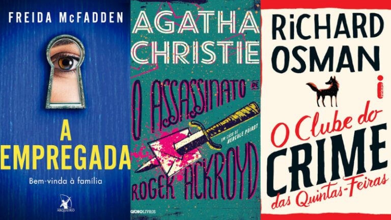 10 livros incríveis de suspense e mistério para comprar na Black Friday