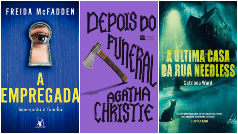 10 livros de suspense e mistério para presentear