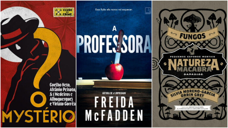 LANÇAMENTOS | Suspense, mistério e terror em outubro