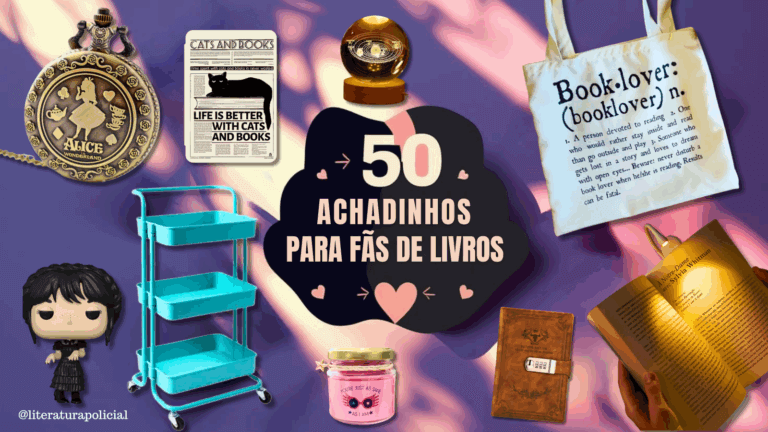 50 achadinhos para fãs de livros na Shopee