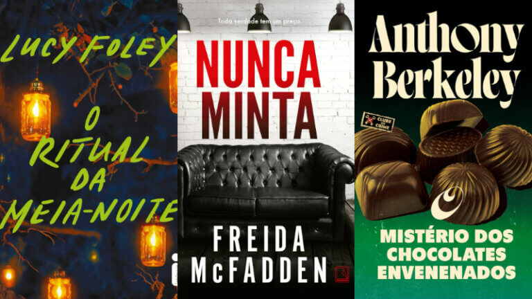 LANÇAMENTOS | Suspense, mistério e terror em janeiro