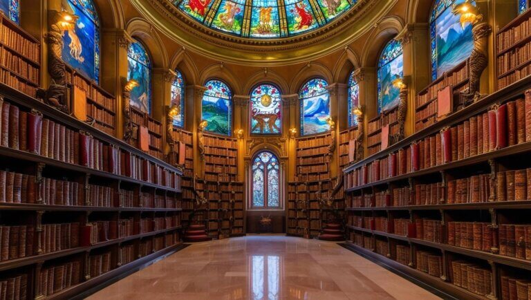 Bibliotecas fascinantes com segredos assustadores