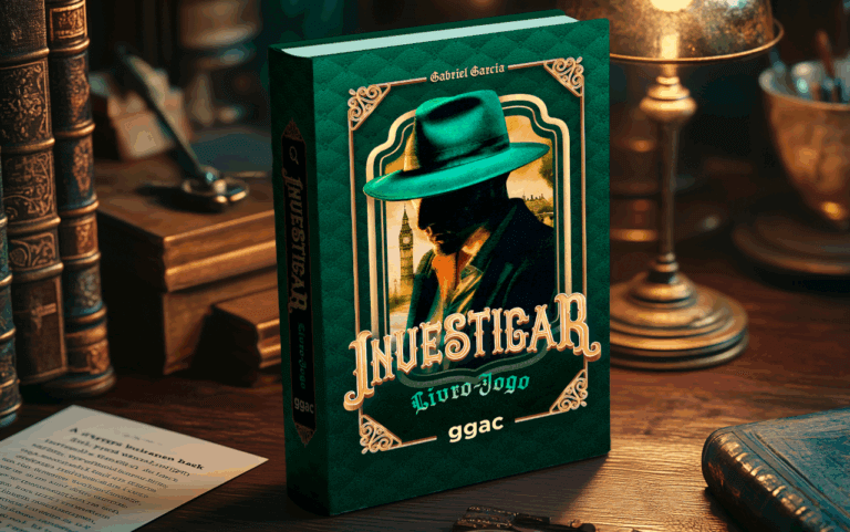 Investigar Livro-Jogo: Torne-se um Detetive com Esta Experiência Imersiva