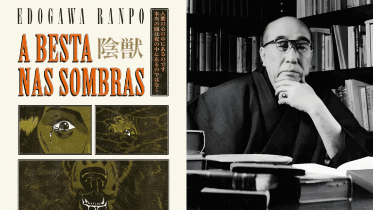Edogawa Ranpo e A Besta nas Sombras: o clássico que chega ao Clube do Crime