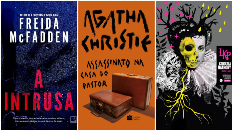 LANÇAMENTOS | Livros de suspense e mistério em novembro