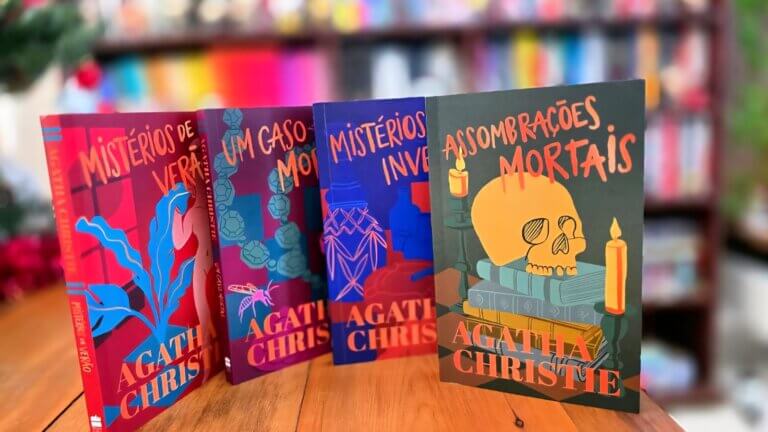 Conheça as edições exclusivas de Agatha Christie vendidas apenas na Livraria Leitura