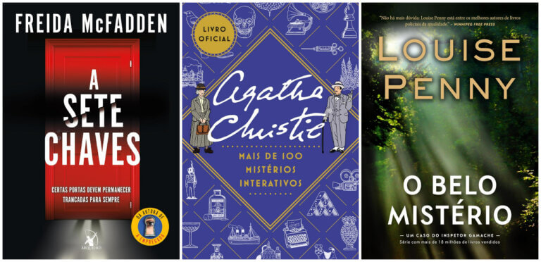 10 Livros de Suspense e Mistério de 2025 para Presentear no Natal