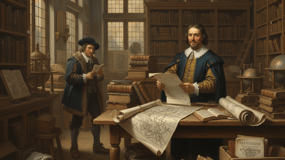 amsterda_17 Quais eram as livrarias mais famosas do século 17?