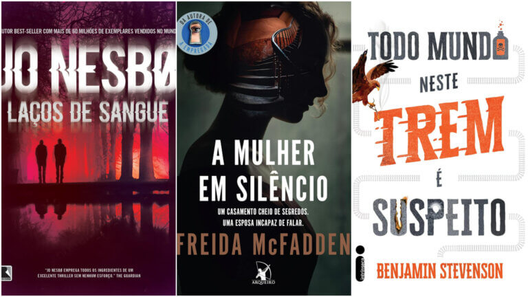 LANÇAMENTOS | Livros de suspense e mistério em janeiro