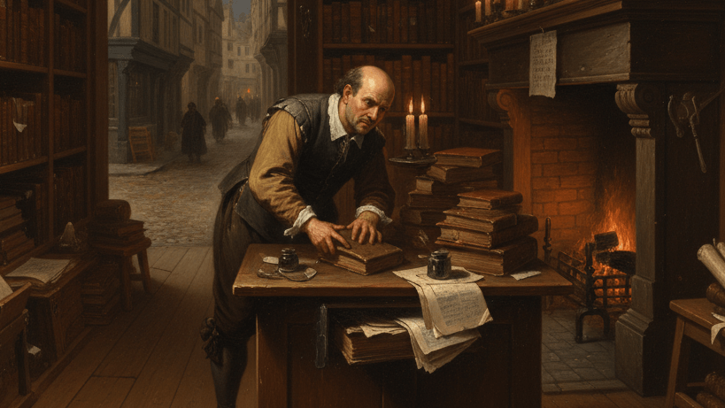 londres_17 Quais eram as livrarias mais famosas do século 17?