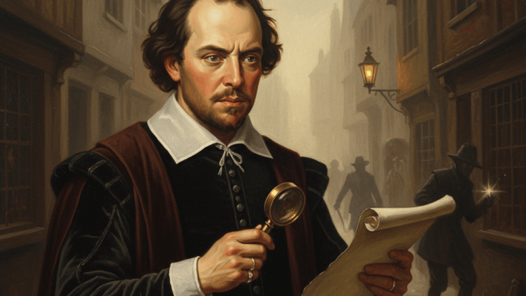Se Shakespeare tivesse escrito um romance policial, como ele seria?