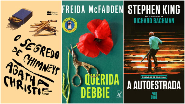 LANÇAMENTOS | Livros de suspense e mistério em março