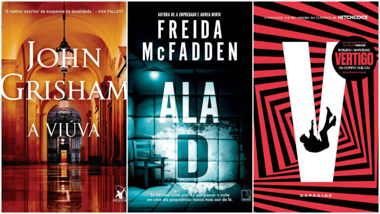 LANÇAMENTOS | Livros de suspense e mistério em junho