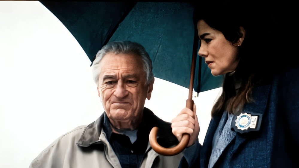 Detetive ao lado de Robert De Niro em O Homem que Sussurra
